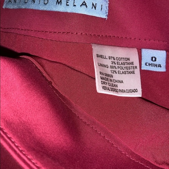 NWT, beautiful Antonio Melani Skirt, Size 0 - Picture 4 of 8